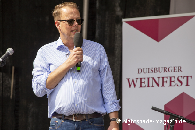 Duisburger Weinfest 2022: Erffnung